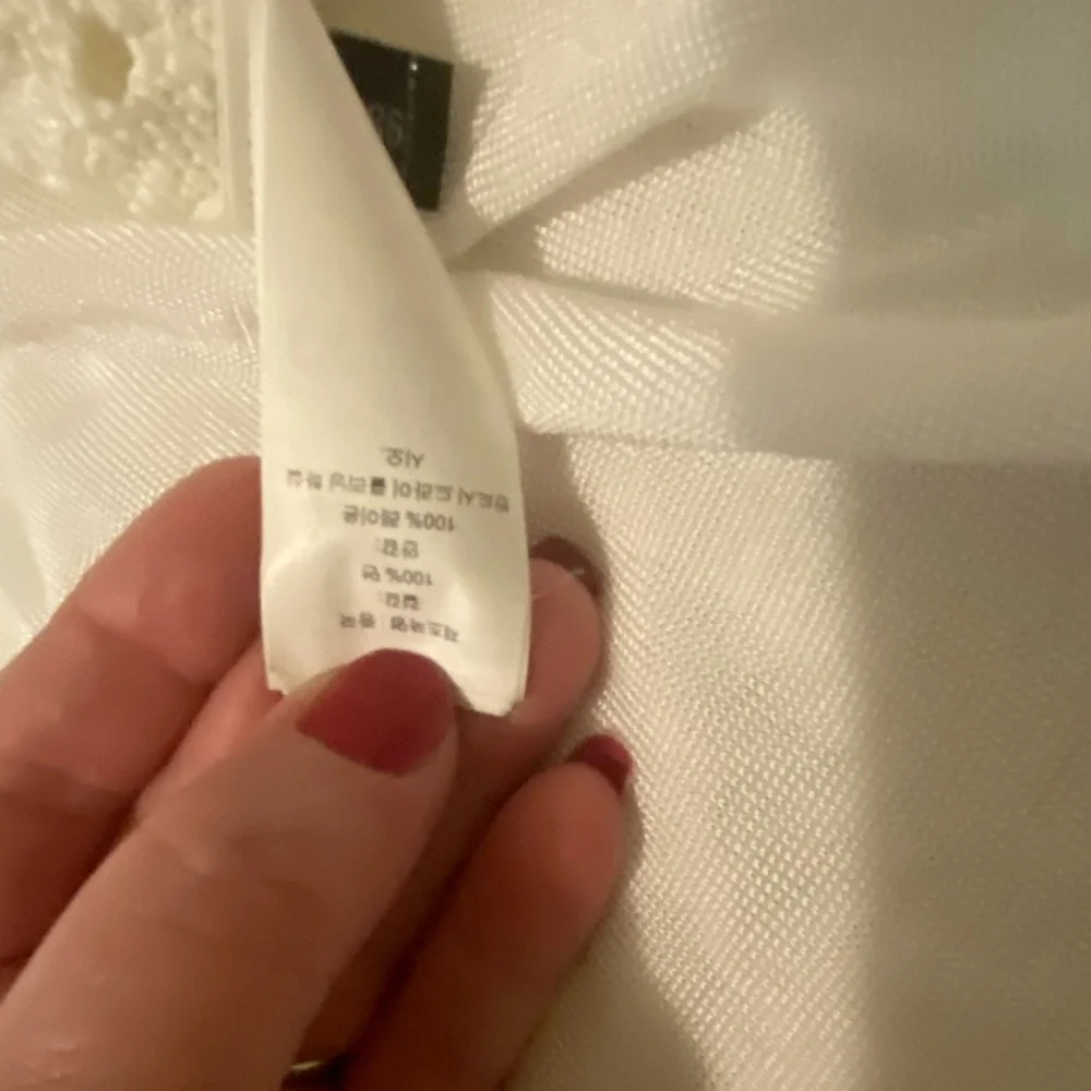 Vintage Kate Spade White Pointelle Knit Sleeveless Maxi Dress with Slip Lining - Picture 8 of 17